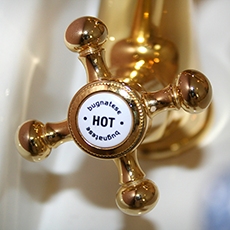 Brass water tap